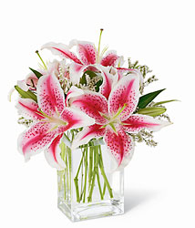 Pink Lily Bouquet from Backstage Florist in Richardson, Texas
